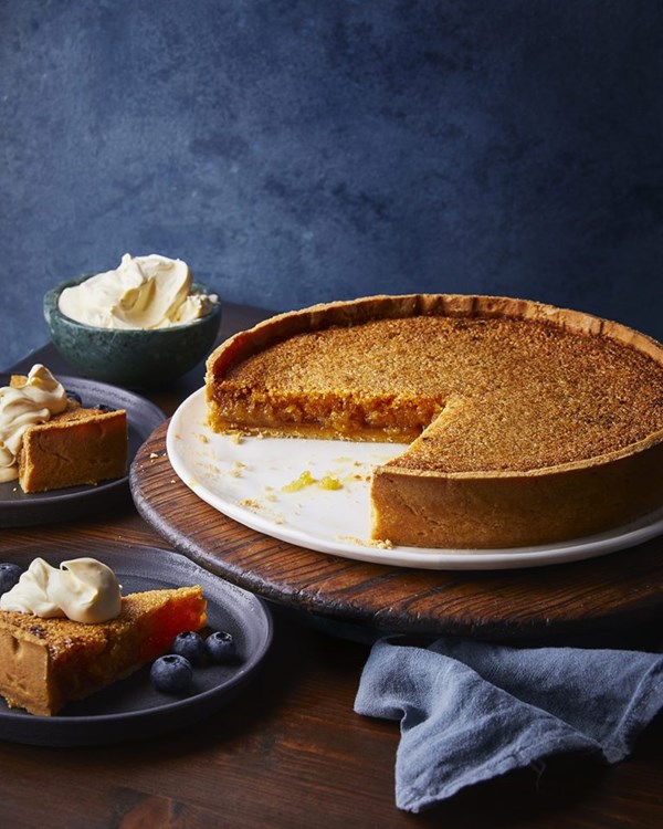 Classic treacle tart
