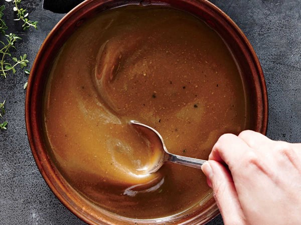 Classic turkey gravy