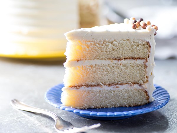 Classic vanilla butter cake 