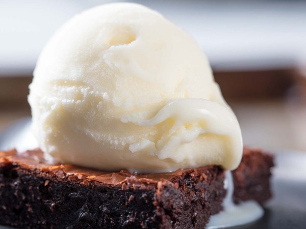 Classic vanilla ice milk