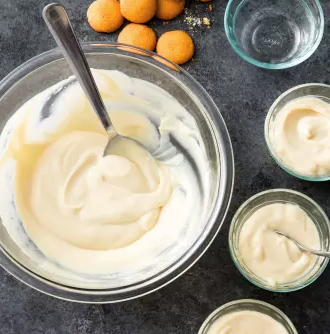 Classic vanilla pudding