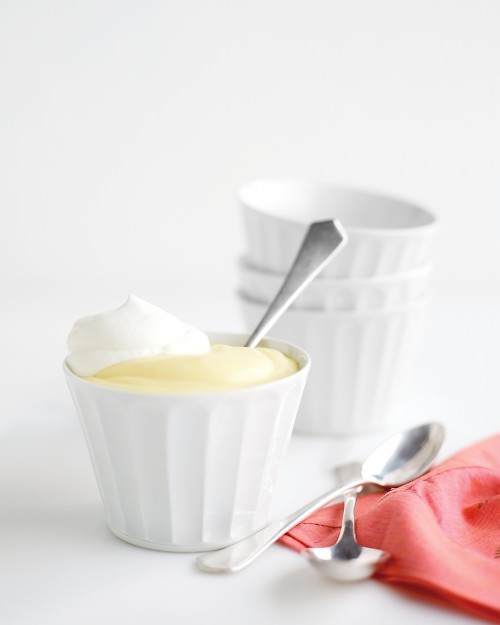 Classic vanilla pudding