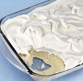 Classic vanilla tres leches cake