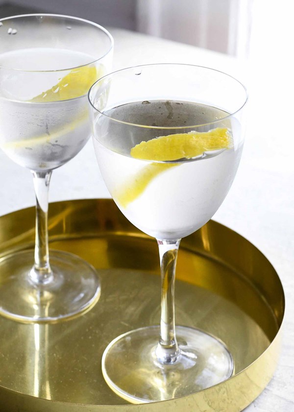 Classic vodka martini