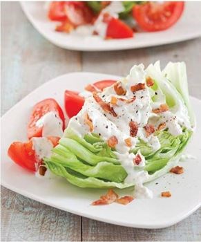 Classic wedge salad