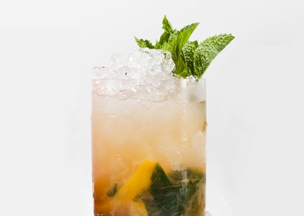 Classic whiskey smash