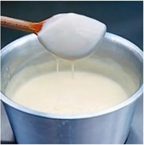 Classic white béchamel sauce
