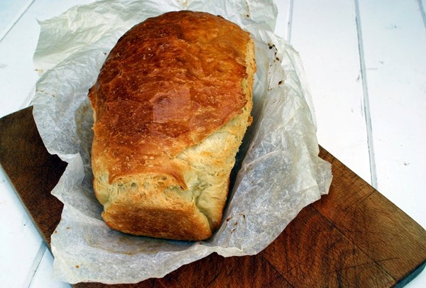 Classic white egg loaf