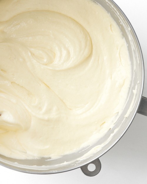 Classic yellow cake batter