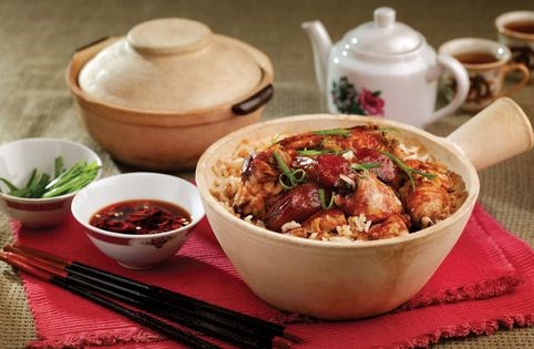 Clay pot rice