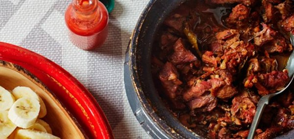 Claypot beef stew (Barreado)