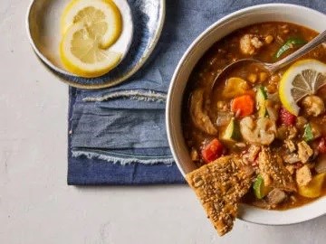 Clean-your-pantry lentil-vegetable stew
