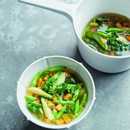 Cleansing Asian vegetable broth