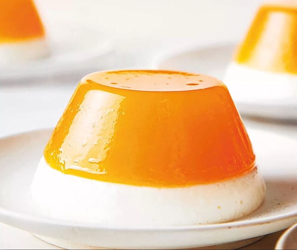Clementine & buttermilk jellies
