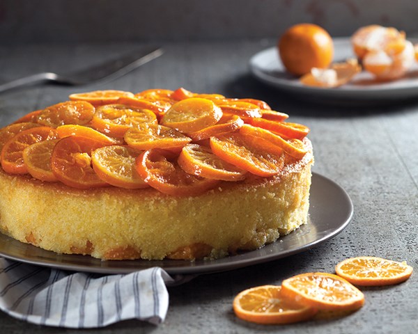 Clementine almond cake [candied clementines]
