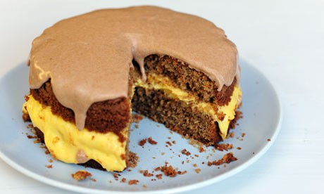 Clementine and cinnamon layer cake