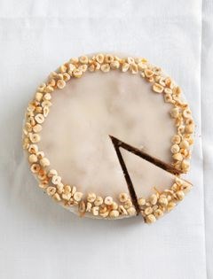 Clementine, cardamom & hazelnut cake