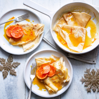 Clementine crèpes Suzette