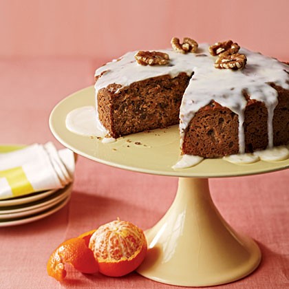Clementine-date cake