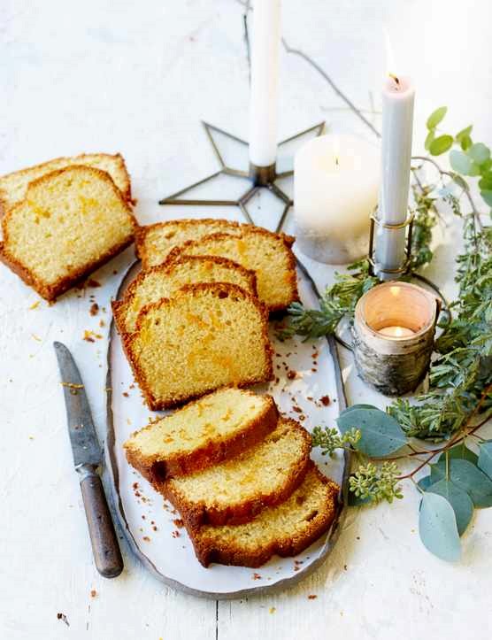 Clementine drizzle loaf