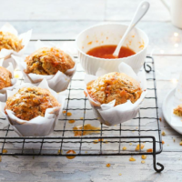 Clementine drizzle muffins