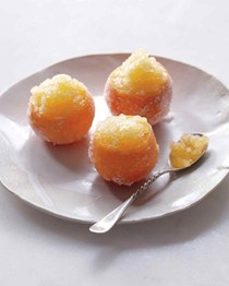 Clementine granita