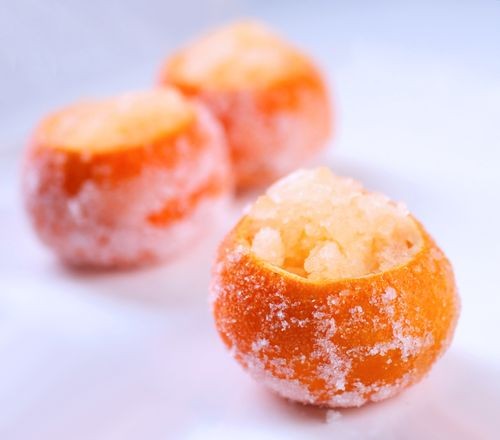 Clementine granita
