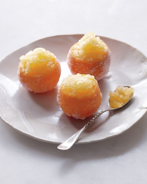 Clementine granita