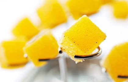 Clementine jelly with clove, star anise and cinnamon