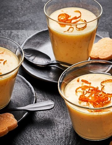 Clementine posset
