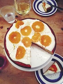 Clementine yogurt cake