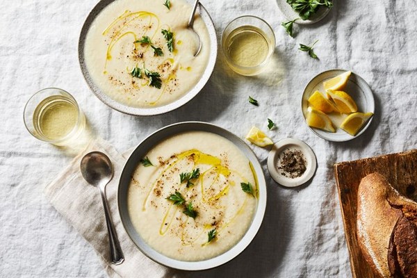 Clever parsnip oven soup