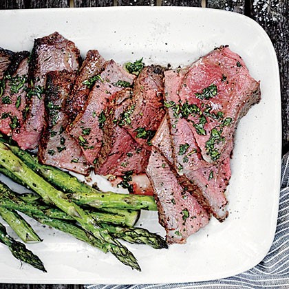 Clinched double-cut loin lamb chops
