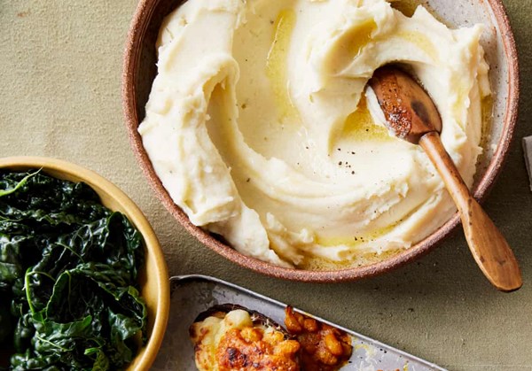 Clotted cream mash