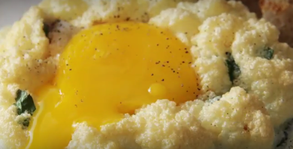 Cloud eggs