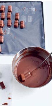 Coating chocolates