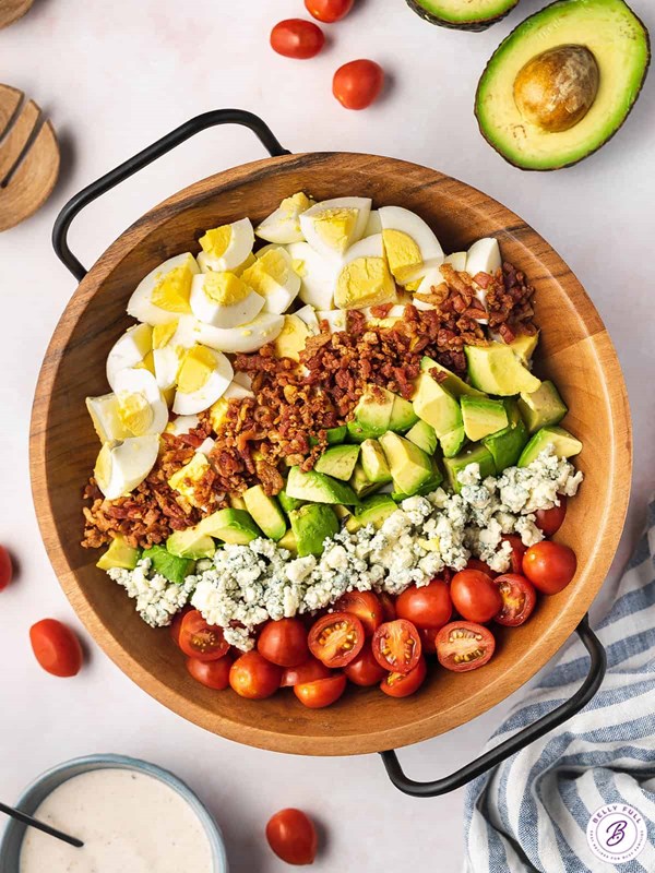 Cobb egg salad
