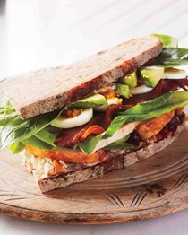 Cobb salad sandwich