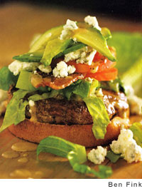 Cobb turkey  burger