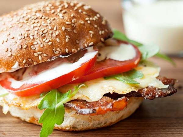 Cobblestone egg sandwich 