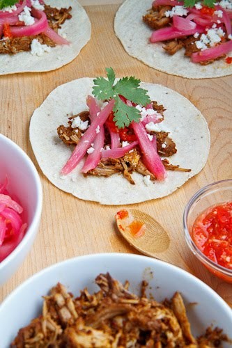 Cochinita pibil tacos