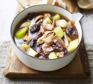 Cock-a-leekie soup