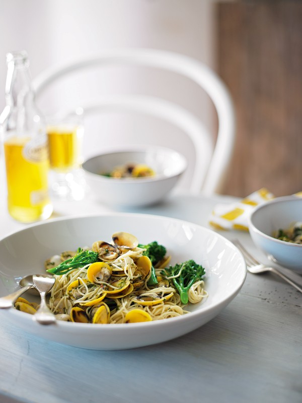 Cockle and beer butter pasta