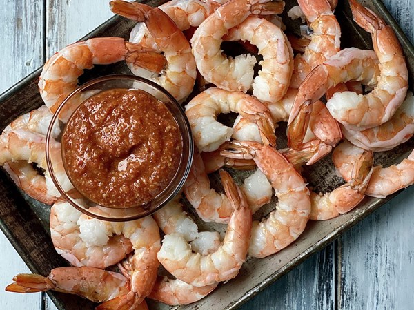 Cockpit shrimp cocktail