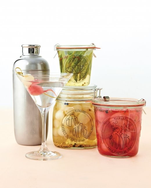 Cocktail pickles