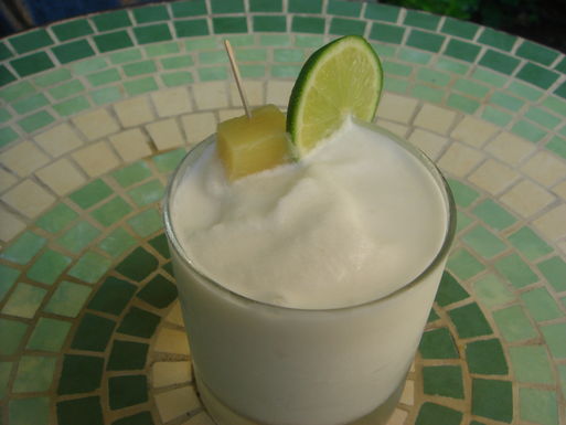 Coco-lime slushy