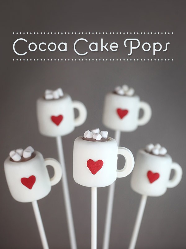 Cocoa cake pops