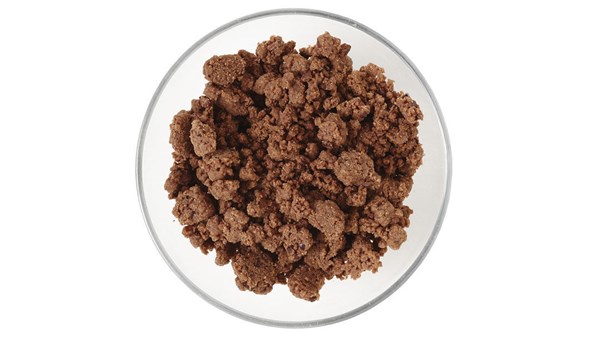 Cocoa cardamom streusel