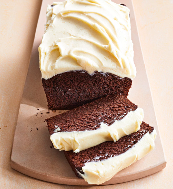 Cocoa gingerbread with heaven frosting