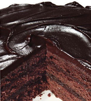 Cocoa layer cake